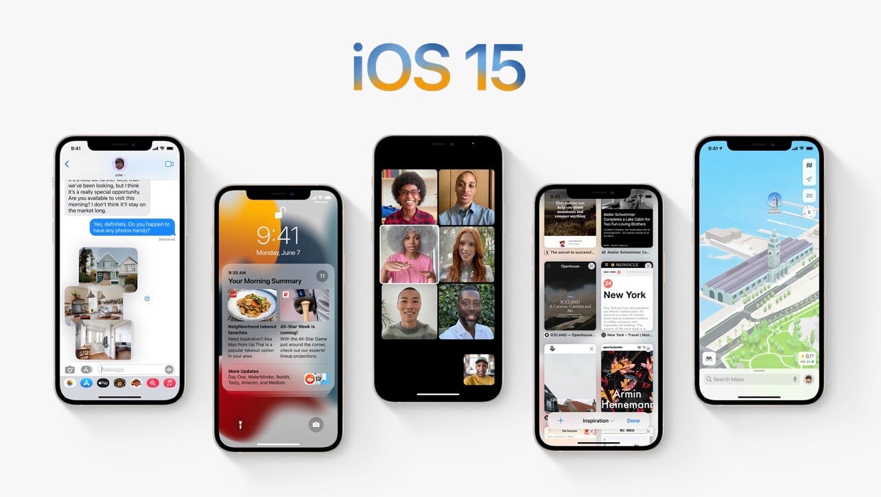 iOS 15: Tecnología inteligente para explorar el mundo