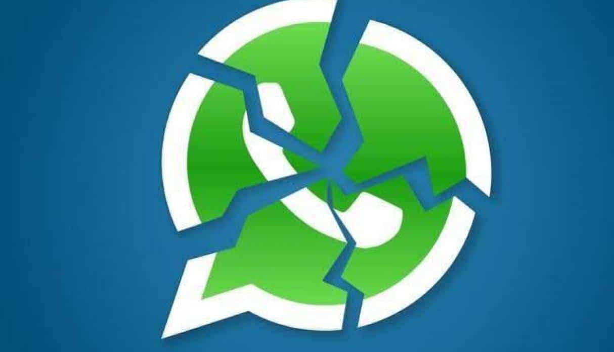 Logo De WhatsApp Roto En Comienzo De Nueva Actualización