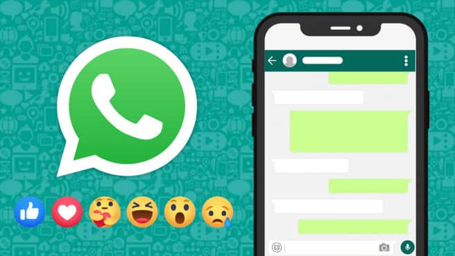 Reacciones en mensajes de WhatsApp, lo que todos estaban esperando