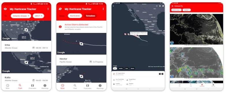 Otra App Para Rastrear El Clima My Hurricane Tracker