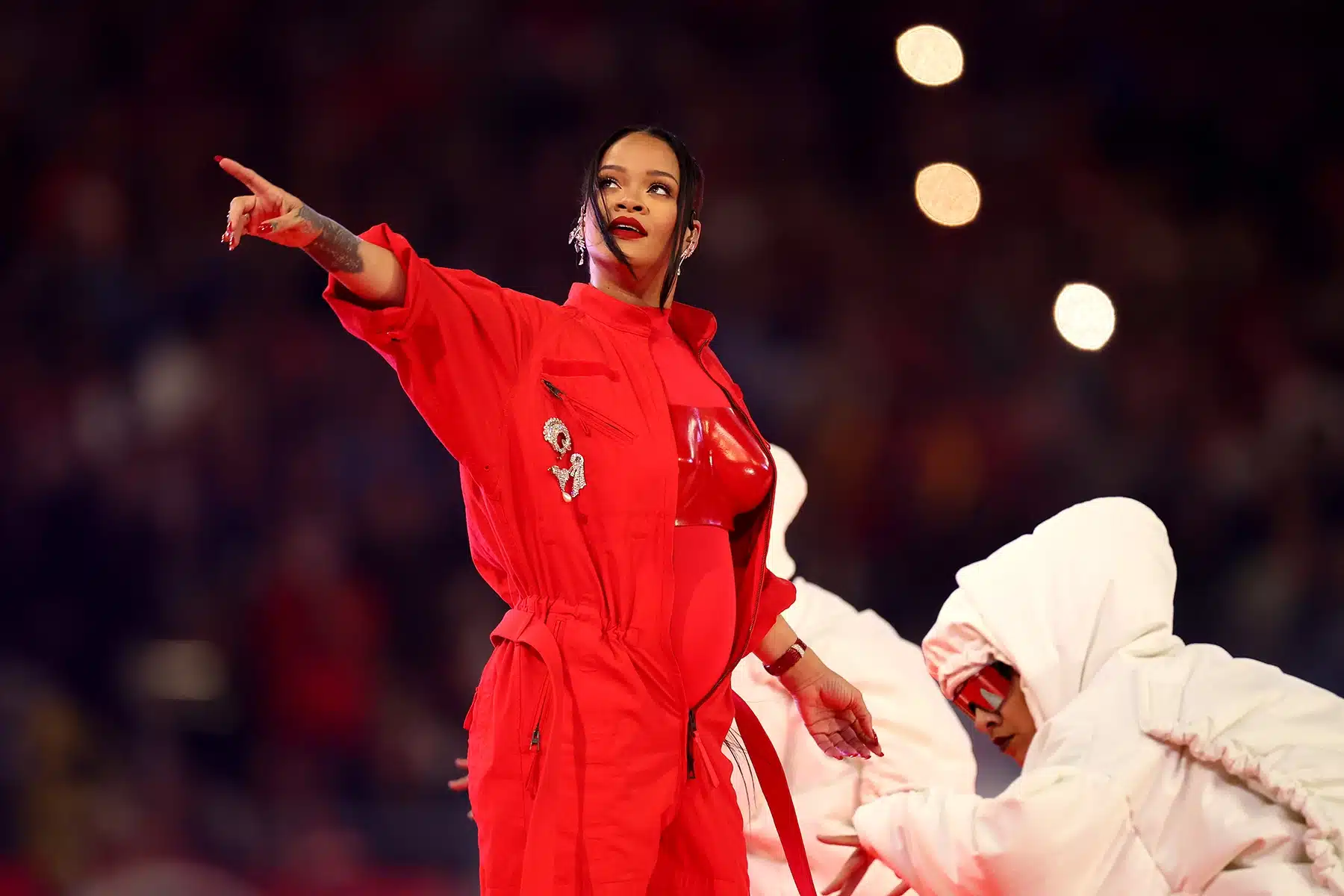 Presentación De Rihanna Cantando En El Super Bowl