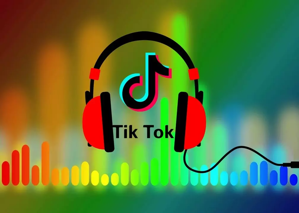 Logo De Tiktok Con Auriculares