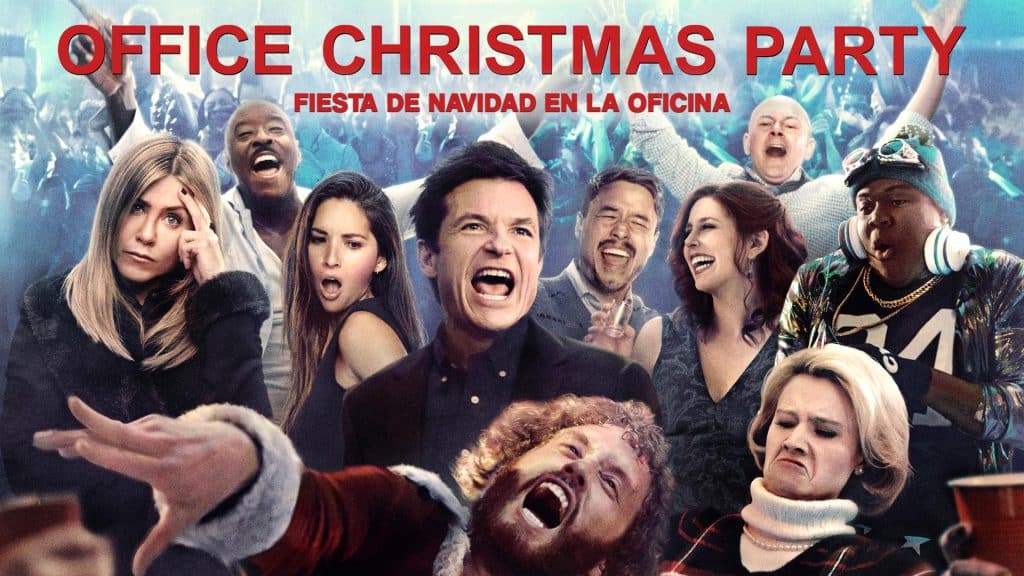 Portada De Película Office Christmas Party
