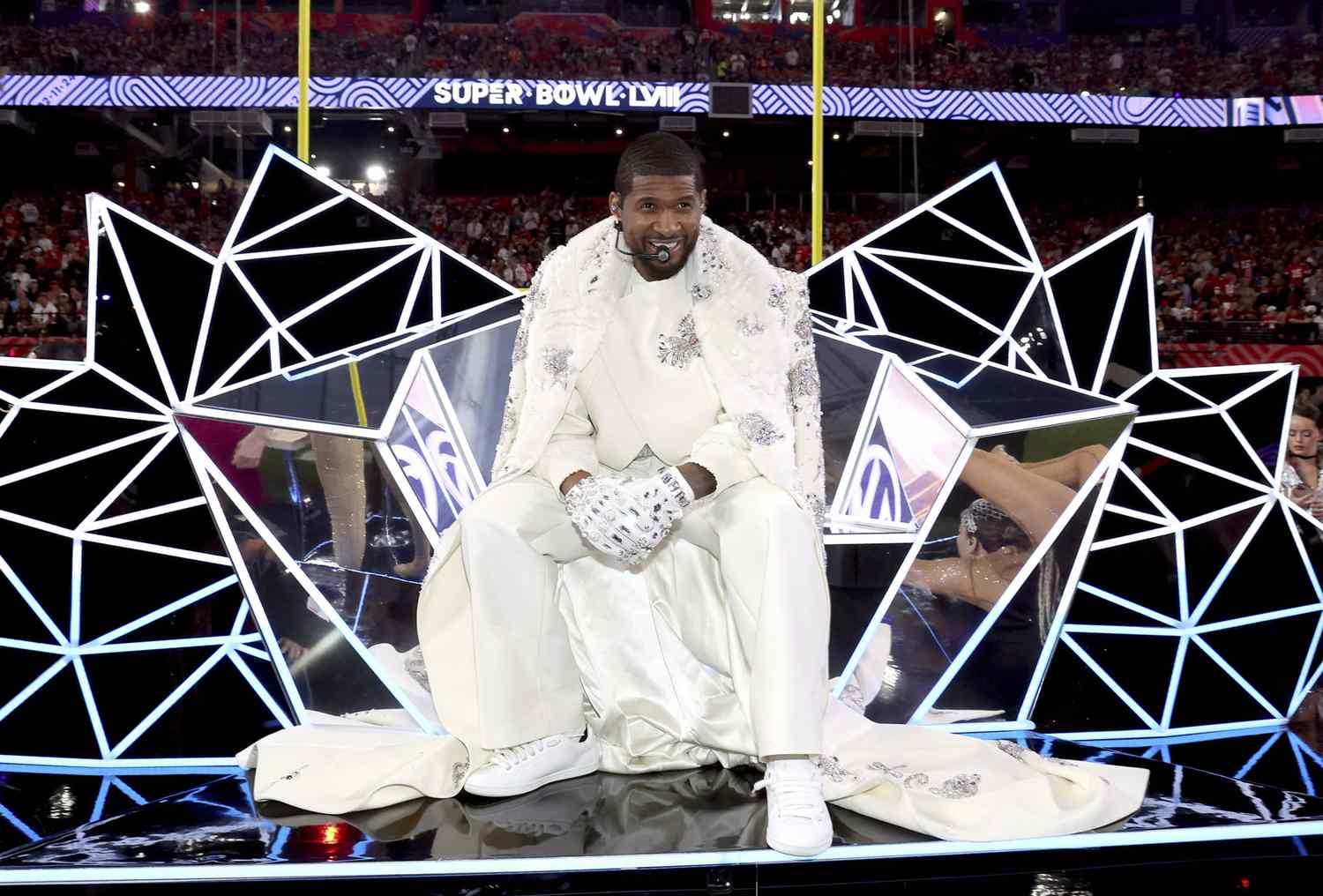Presentación De Usher En El Super Bowl 2024