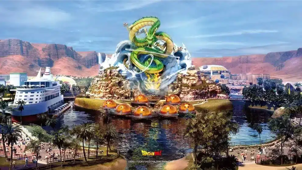 Parque temático de Dragon Ball: Vamos a buscar las esferas del dragón