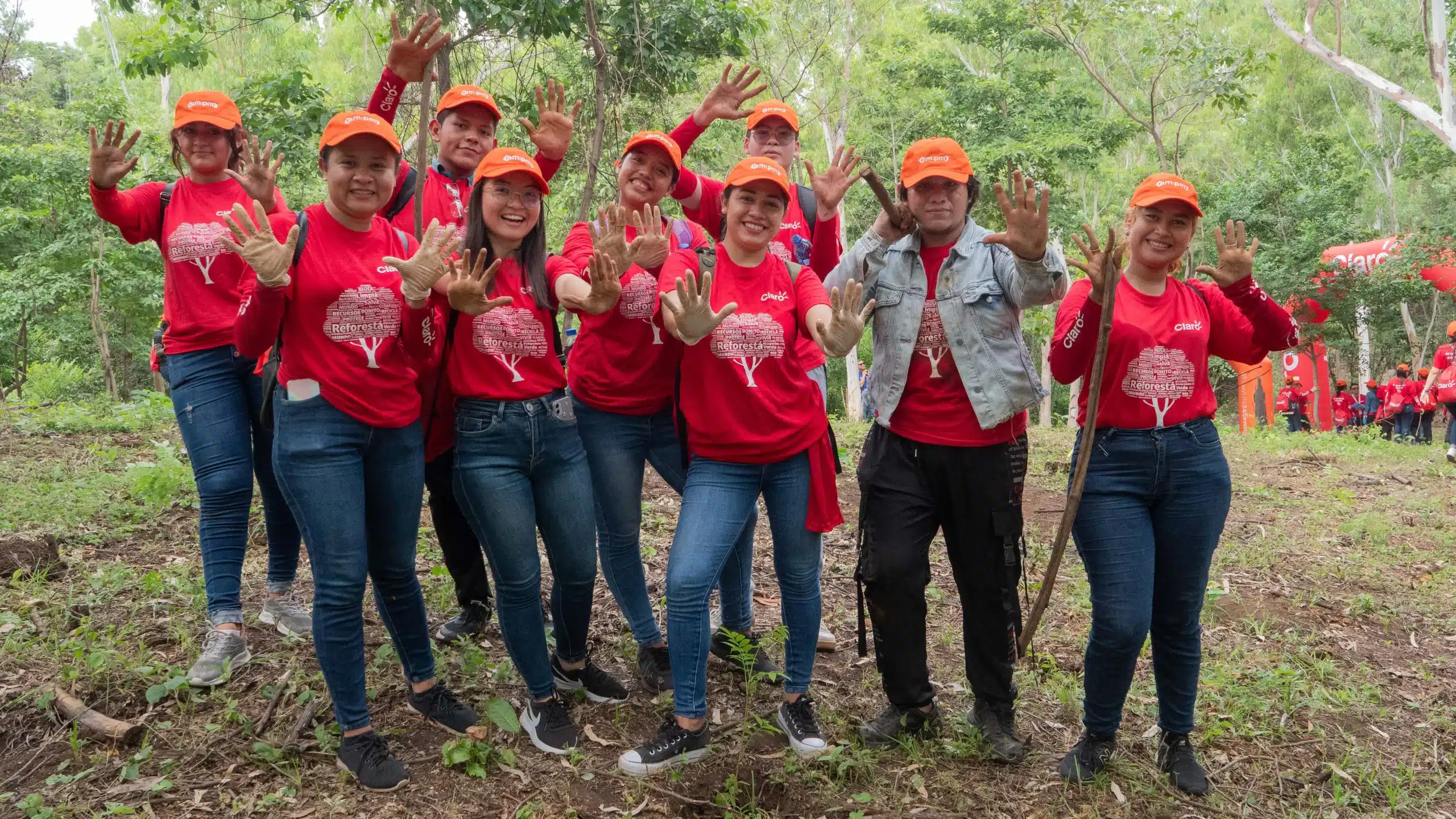 Jornada De Reforestación Salva Lo Bonito Claro Nicaragua