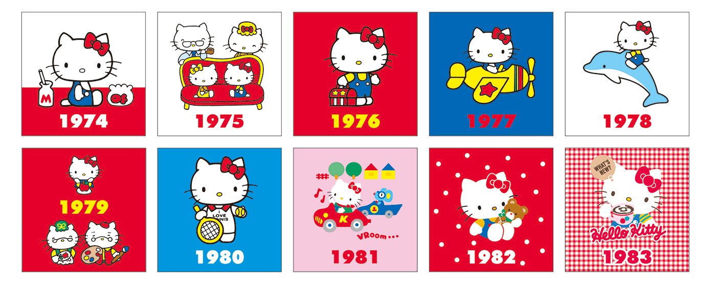 Ilustraciones De Hello Kitty