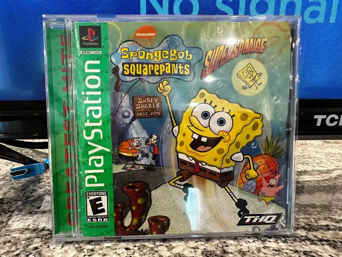 Juego De Bob Esponja Para Playstation