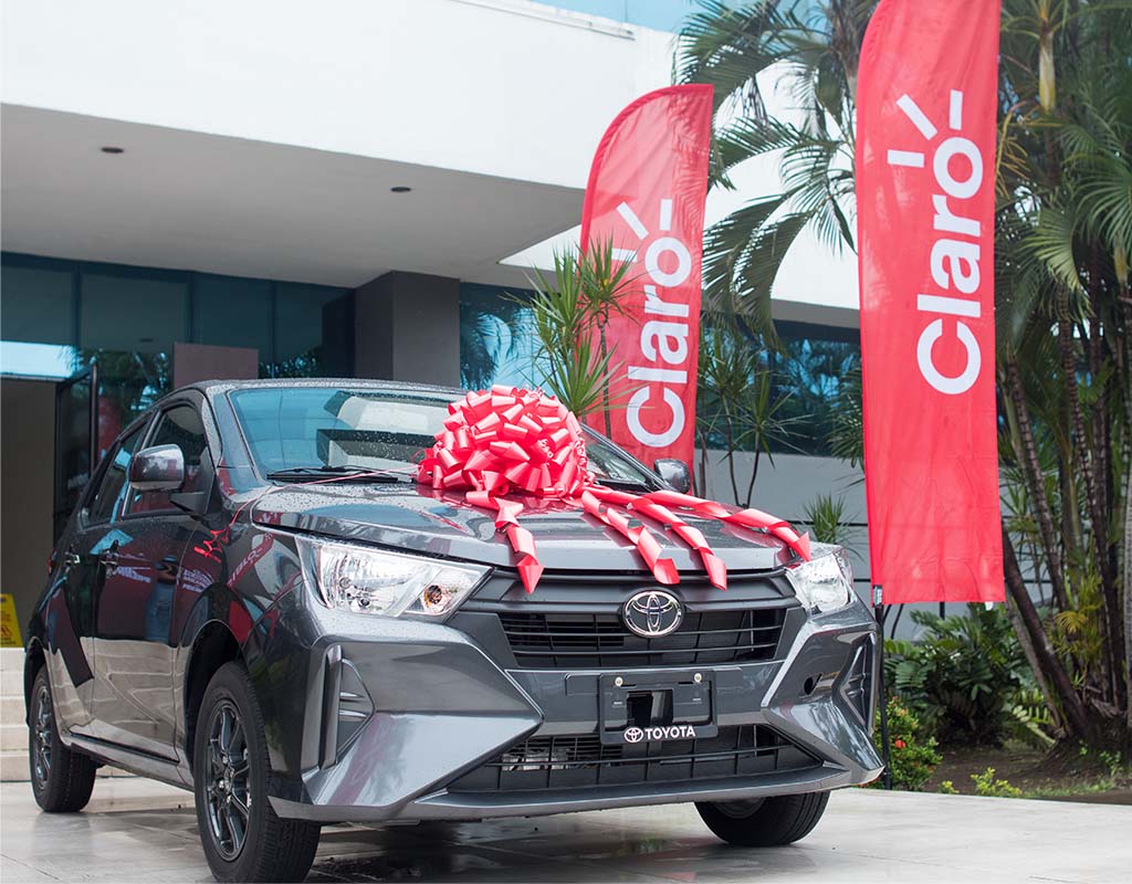 Toyota Agya Promoción Claro Nicaragua